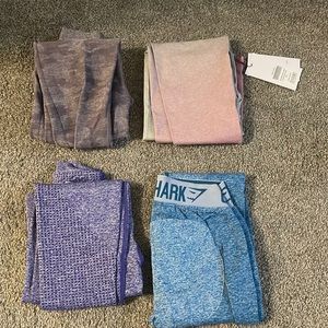 4 gymshark leggings
